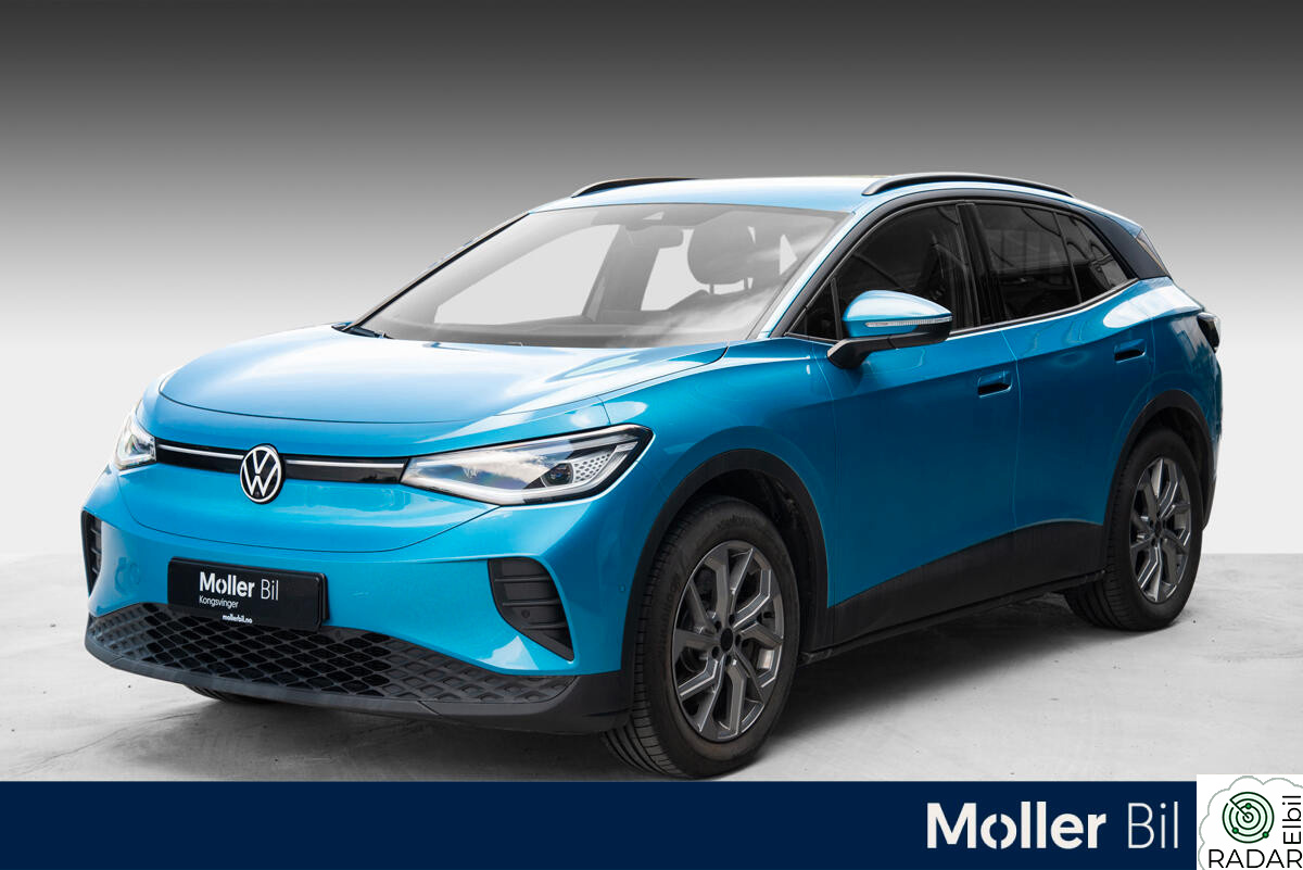 VOLKSWAGEN ID.4 PRO 4MOTION 210KW pro 4m highl.77kwh 286hk Hengerfeste, førerass+, Easy o