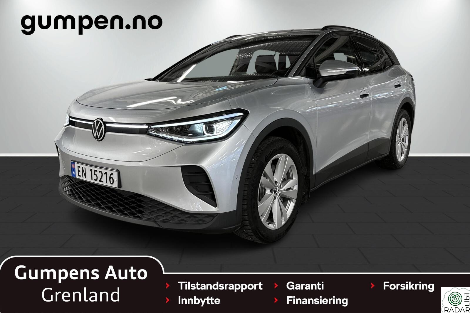 VOLKSWAGEN ID.4 PRO 4MOTION 210KW pro 4m highl.77kwh 286hk Matrix/El.seter/Ryggekam/Krok