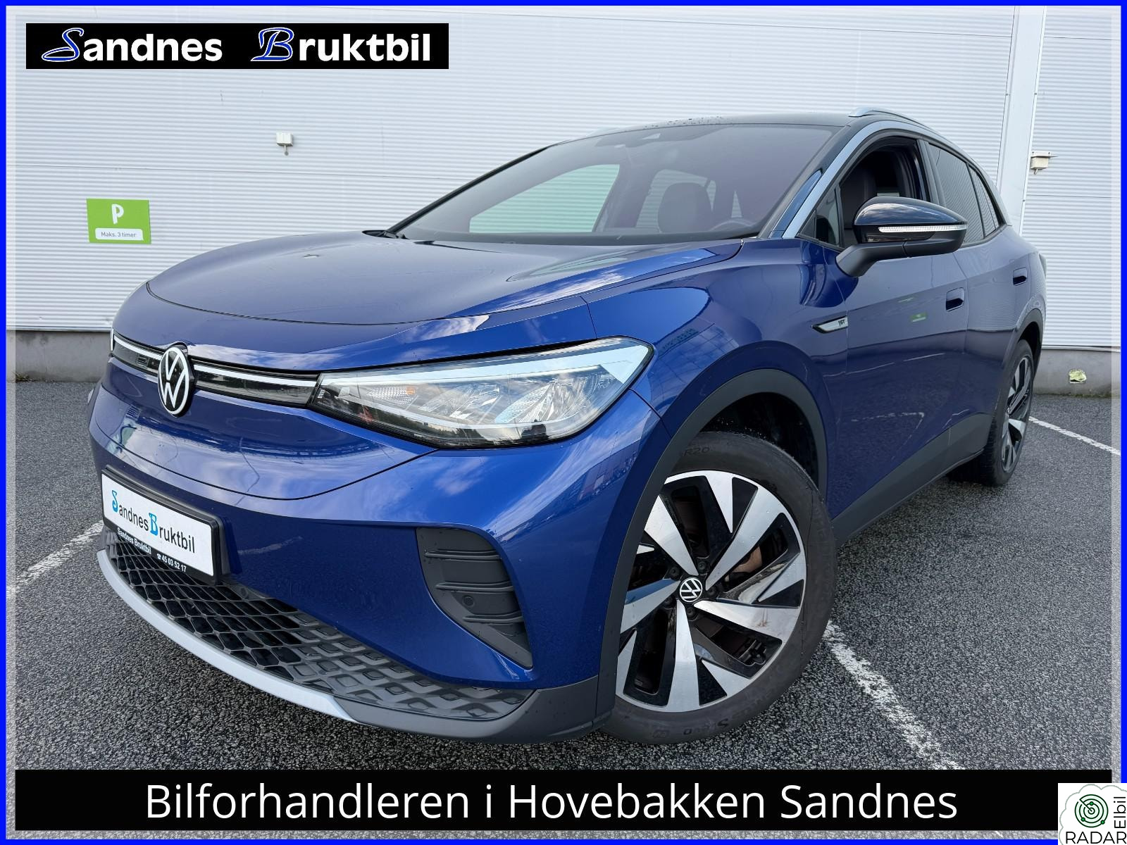 VOLKSWAGEN ID.4 PRO 150 KW PRO 150KW,KROK,ACC,DELSKINN,NAVI,TLF,CARPLAY,DAB+,LED