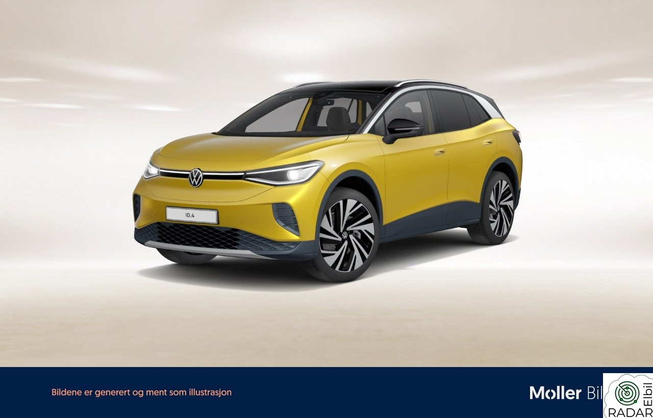VOLKSWAGEN ID.4 PRO 150 KW 1st Max 77kWh 204hk -Pano, HUD, Matrix, Keyless, 360Kam