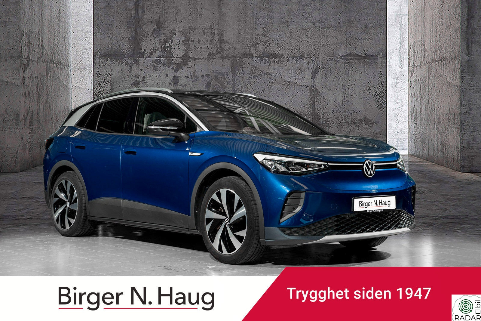 VOLKSWAGEN ID.4 PRO 150 KW 77kWH 204hk 1st VELHOLDT-LAV KM-HENGERFESTE