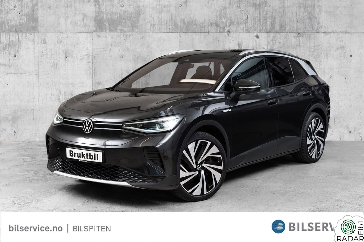 VOLKSWAGEN ID.4 PRO 150 KW 1st max/Hengerfeste/Varmepumpe/Pano/360/Massasje/21"