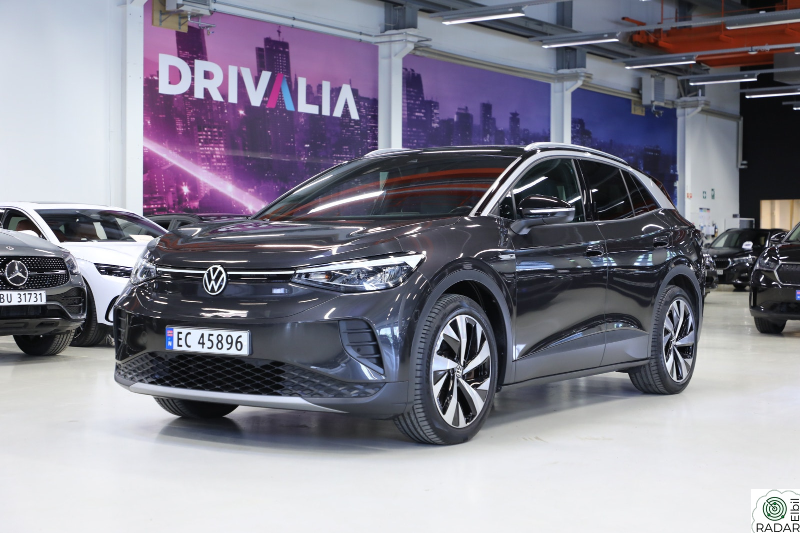 VOLKSWAGEN ID.4 PRO 150 KW 77kWH 204HK 1st/Ledlys/Acc/Navi/Kamera/Krok