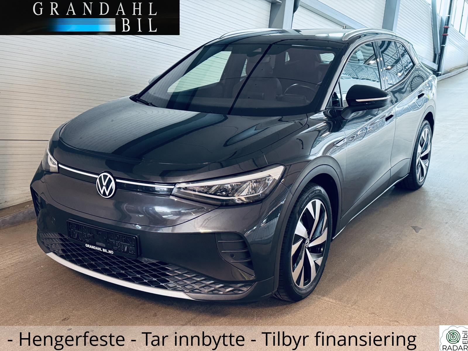 VOLKSWAGEN ID.4 PRO 150 KW 1ST - 77 KWH - Adaptive C- Hengerfeste - Tar innbytte