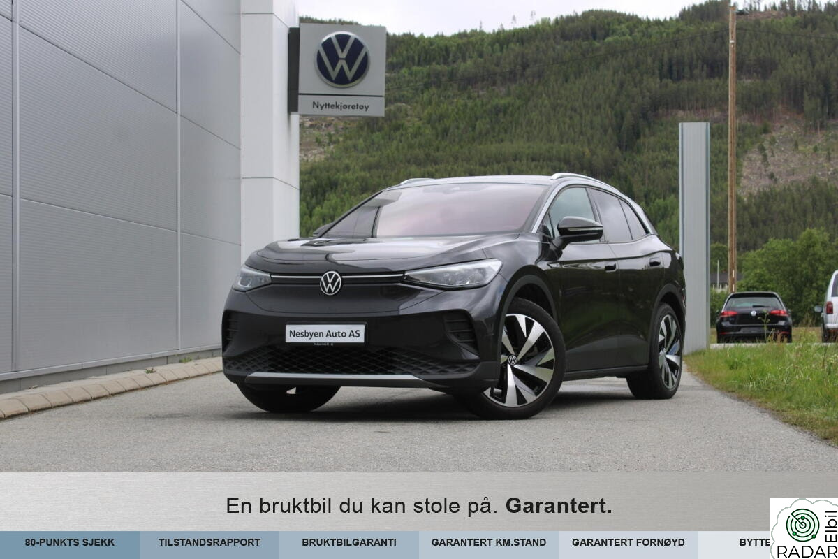 VOLKSWAGEN ID.4 PRO 150 KW 1st Mye utstyr! Fersk Service! Levering?