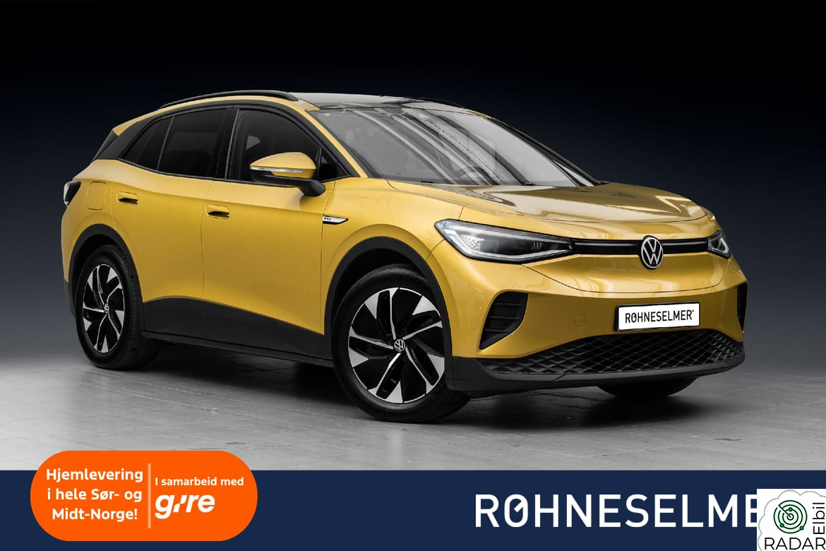 VOLKSWAGEN ID.4 PRO 150 KW PRO//ERGO ACTIVE SETER//HENGERFESTE//PANORAMATAK