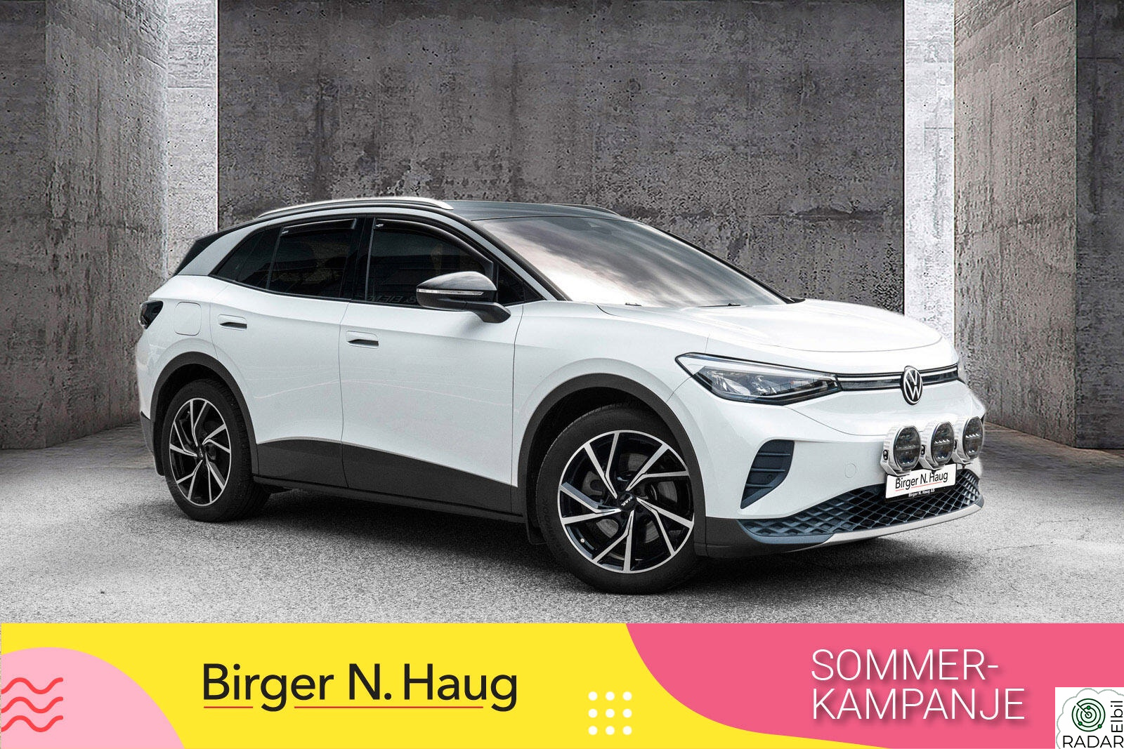 VOLKSWAGEN ID.4 PRO 150 KW 77kWH 204hk 1st VELHOLDT-STRØKEN BIL