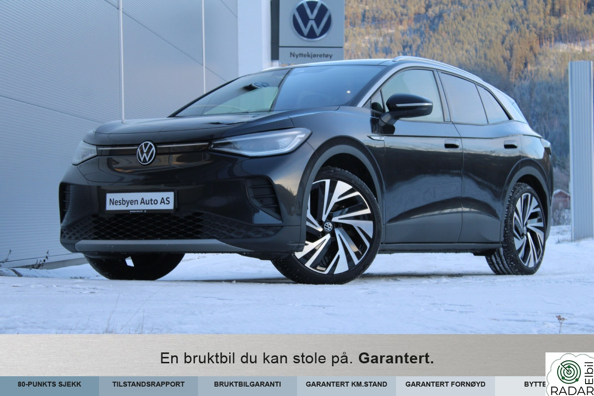 VOLKSWAGEN ID.4 PRO 150 KW 1st max ALT utstyr! Ny Eu! Hjemlevering?