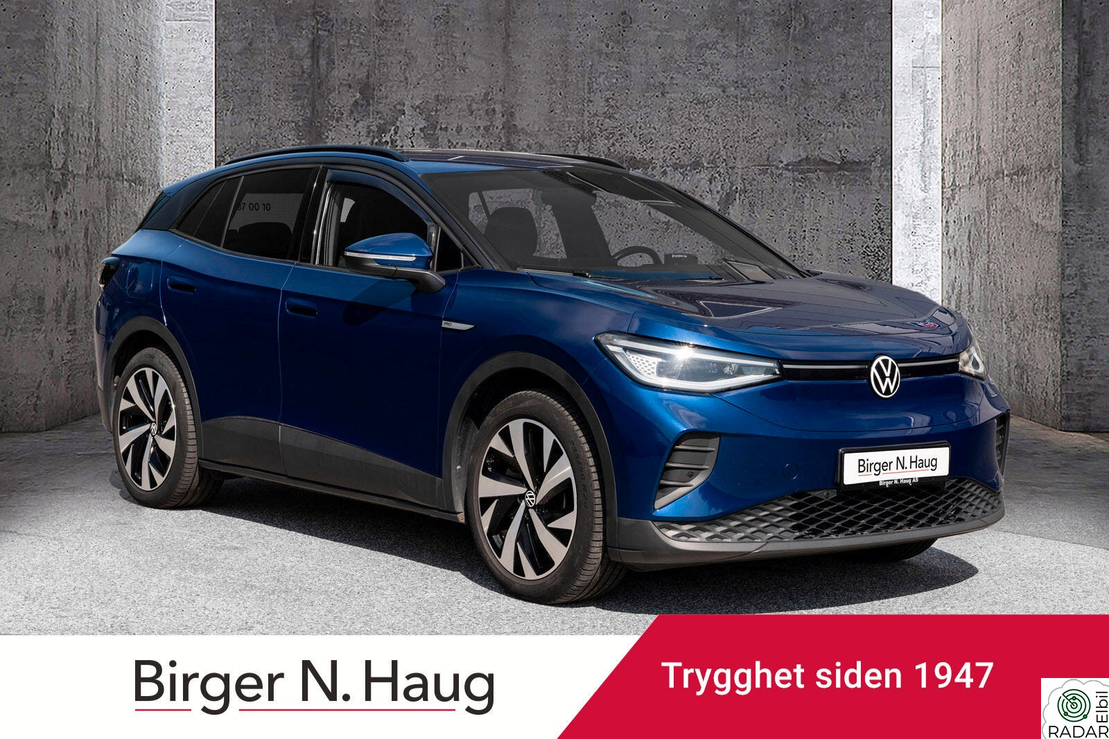VOLKSWAGEN ID.4 PRO 150 KW 77kWh 204hk Business VELHOLDT-HENGERFESTE-MATRIX LYS