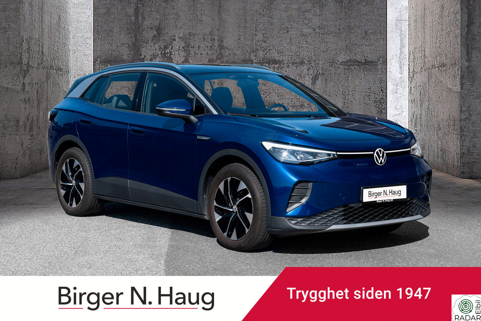 VOLKSWAGEN ID.4 PRO 150 KW 77kWH 204hk 1st VELHOLDT-LAV KM-HENGERFESTE