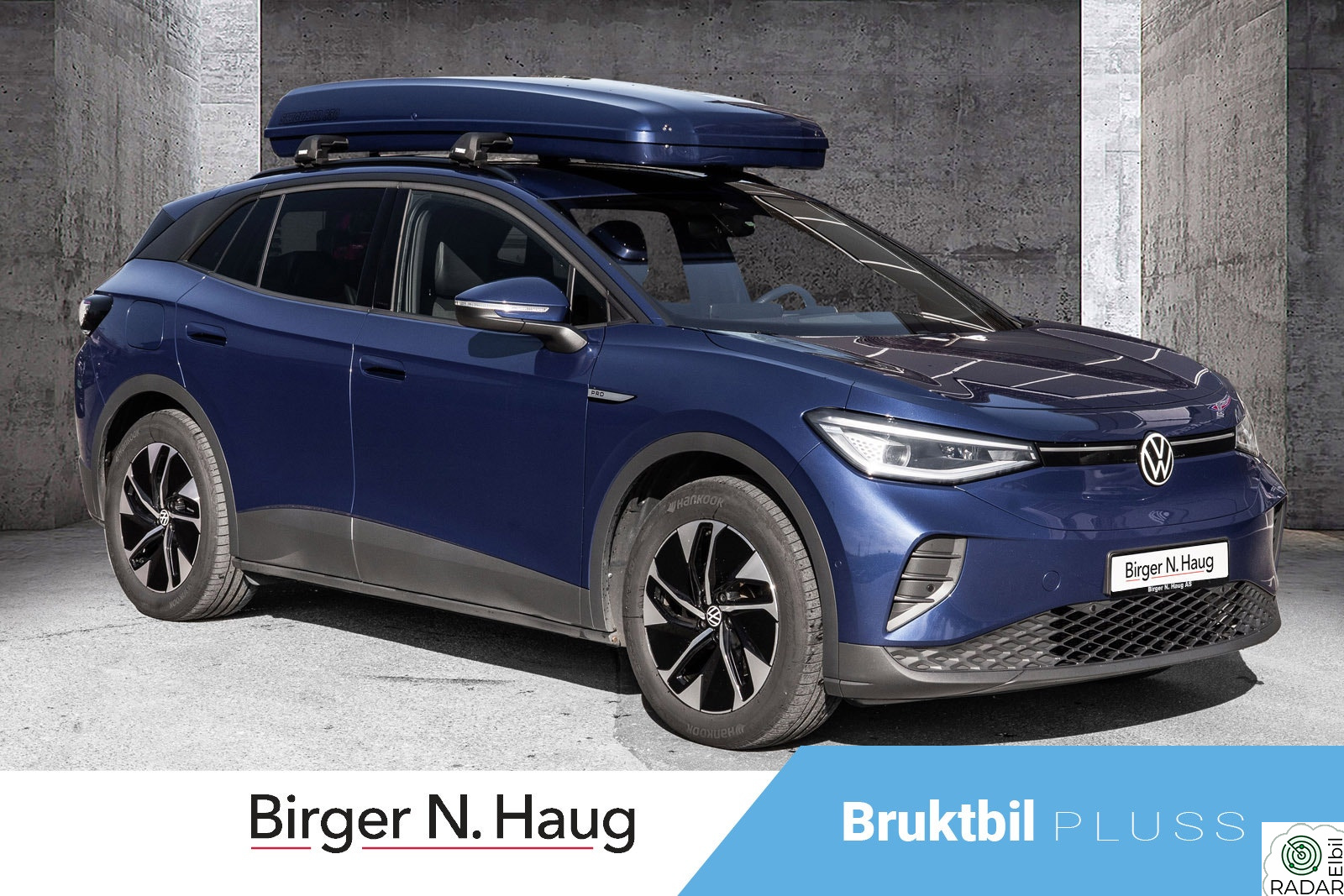 VOLKSWAGEN ID.4 PRO 150 KW Pro 77kWh 204hk PRISEN GJELDER UT SØNDAG 3/5-2026