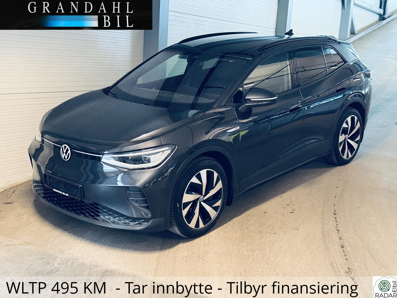 VOLKSWAGEN ID.4 PRO 150 KW 77 Kwh - El.sete m/memory / Panorama Tak / Hengerfeste