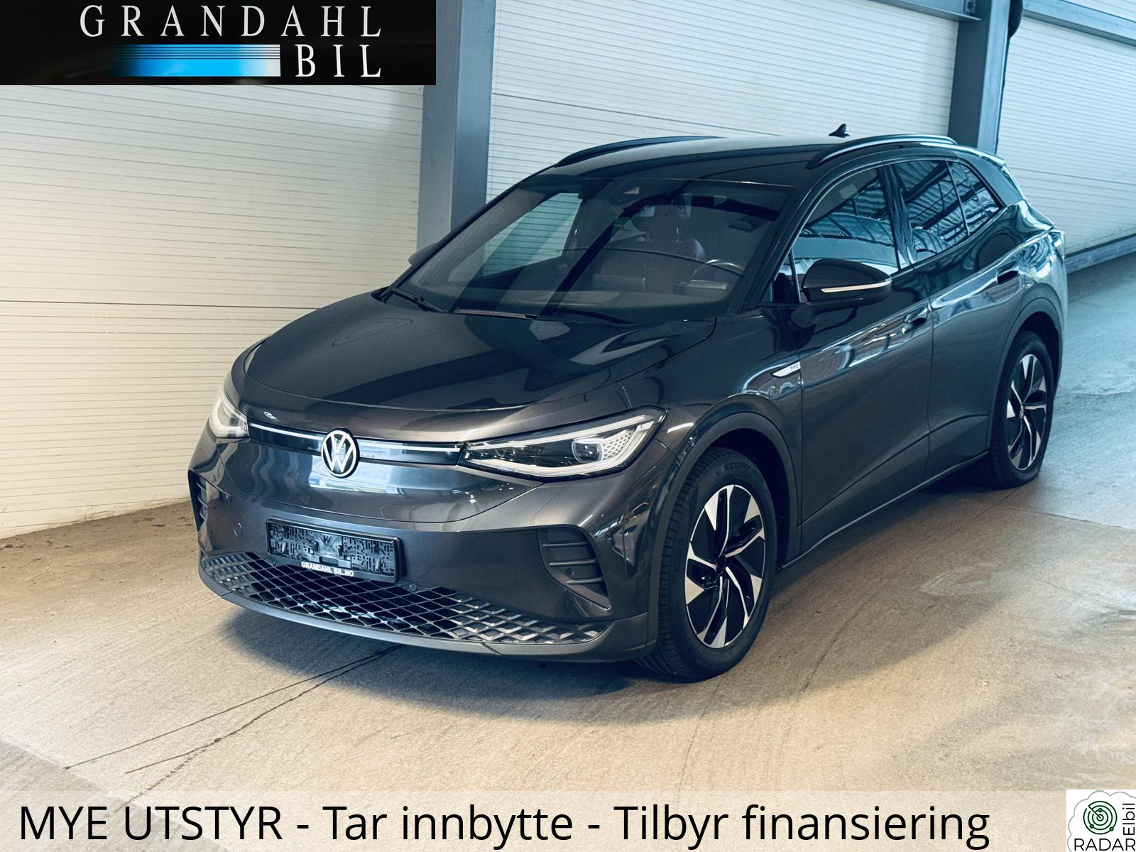VOLKSWAGEN ID.4 PRO 150 KW 77 KWh - 204 HK - 513 WLTP rekkevidde - MYE UTSTYR