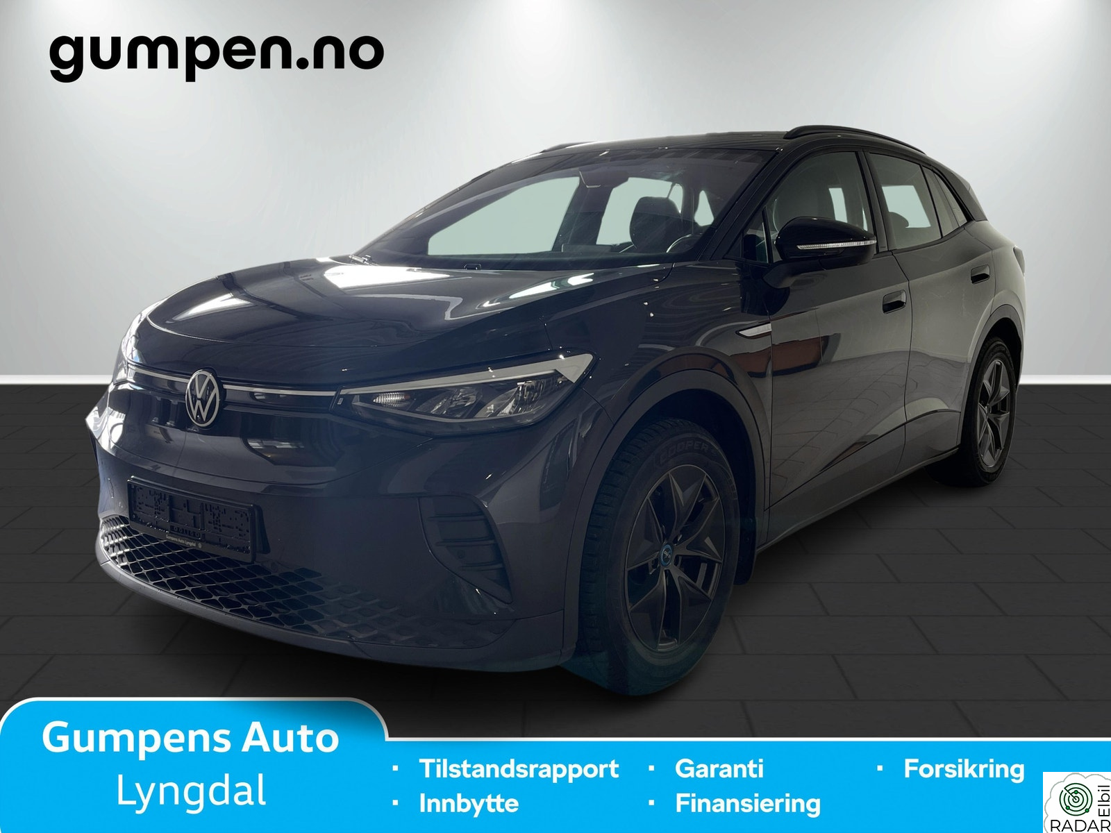 VOLKSWAGEN ID.4 PURE 125 KW pure         52kwh 170 hk