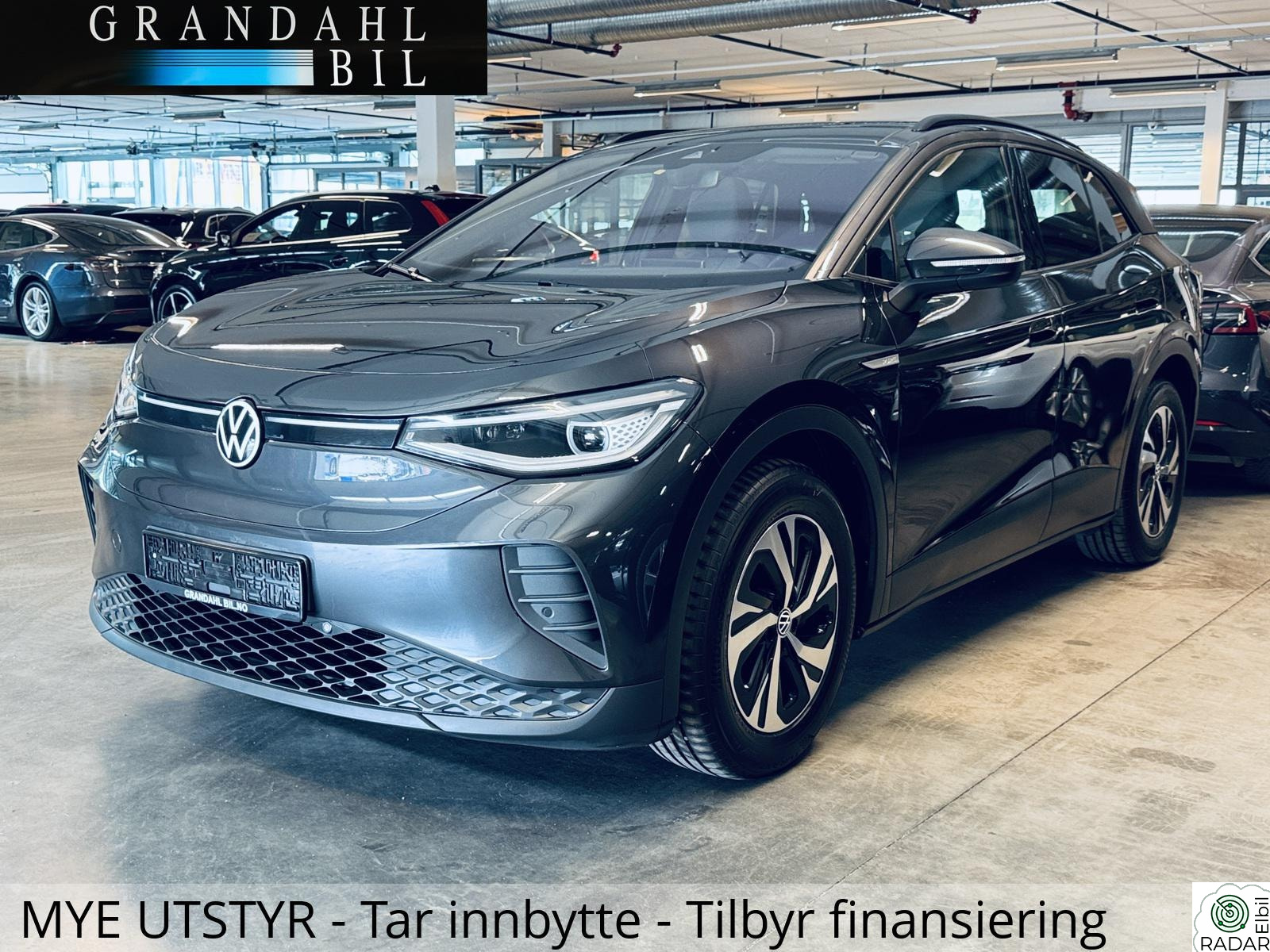 VOLKSWAGEN ID.4 PURE 109 KW Pure - Pano Tak - Ny i Norge -MYE UTSTYR - Tar innb.
