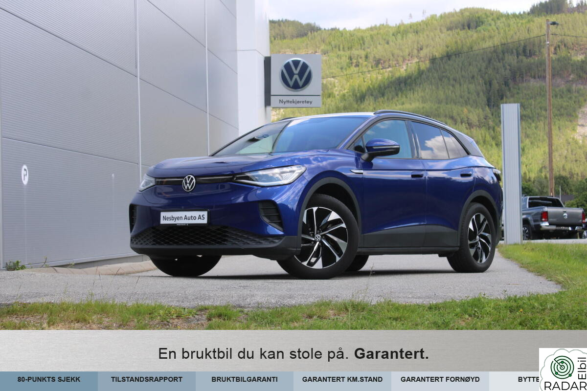VOLKSWAGEN ID.4 PRO 150 KW pro 77kwh 204 hk Se km! Drop Off/Matrix++ Levering?