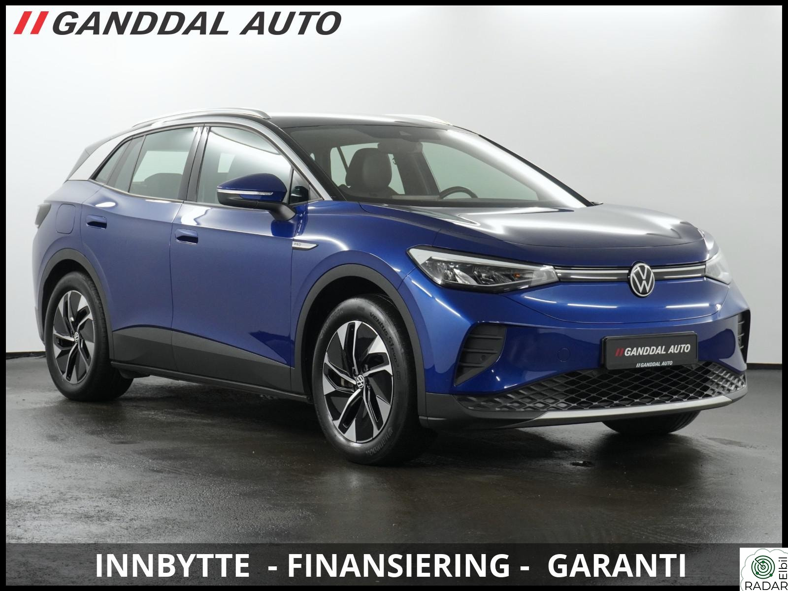 VOLKSWAGEN ID.4 PRO 150 KW PRO 204HK/ KROK/ ACC/ KAMERA/ LED/ OPV.RATT/ KEYLESS ++