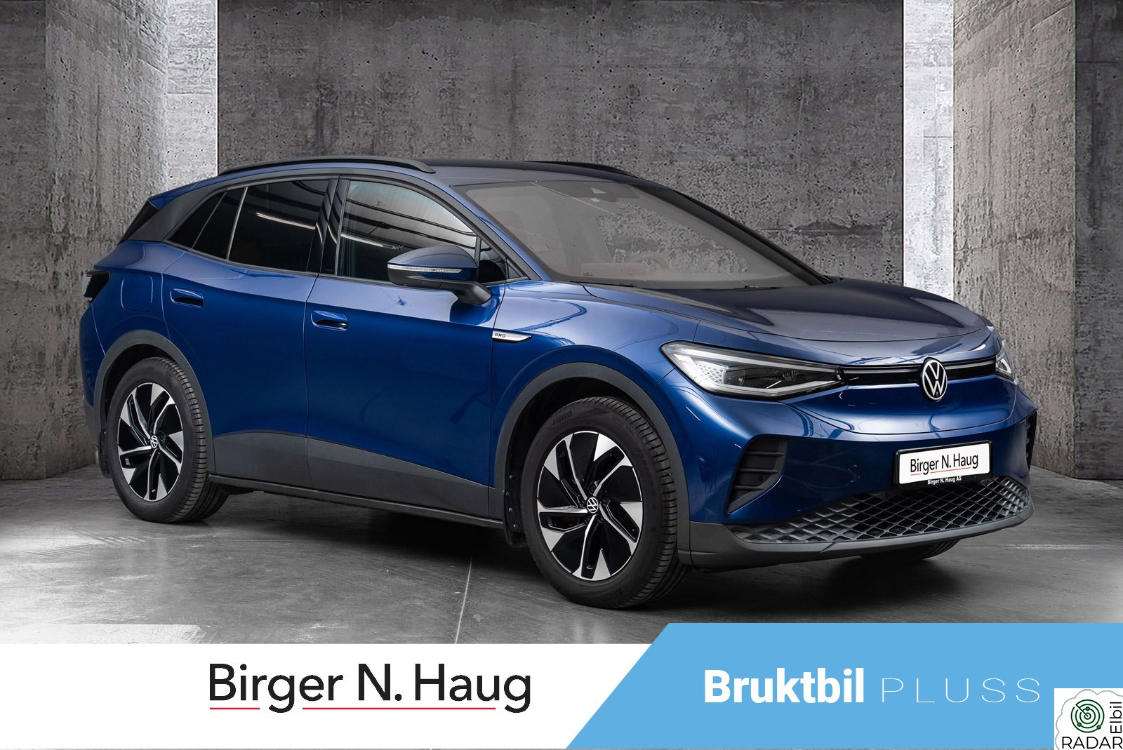 VOLKSWAGEN ID.4 PRO 150 KW PRO 77kWh 204HK DROP OFF/ KROK / FINANS / FORSIKRING++