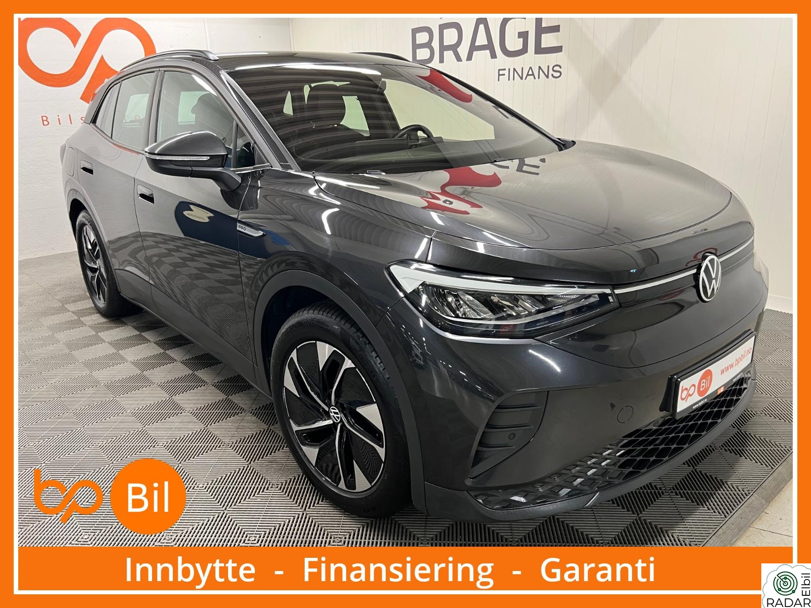 VOLKSWAGEN ID.4 PRO 150 KW PRO 204HK* 514KM REKKEVIDDE* NAVI* KAMERA* KROK*