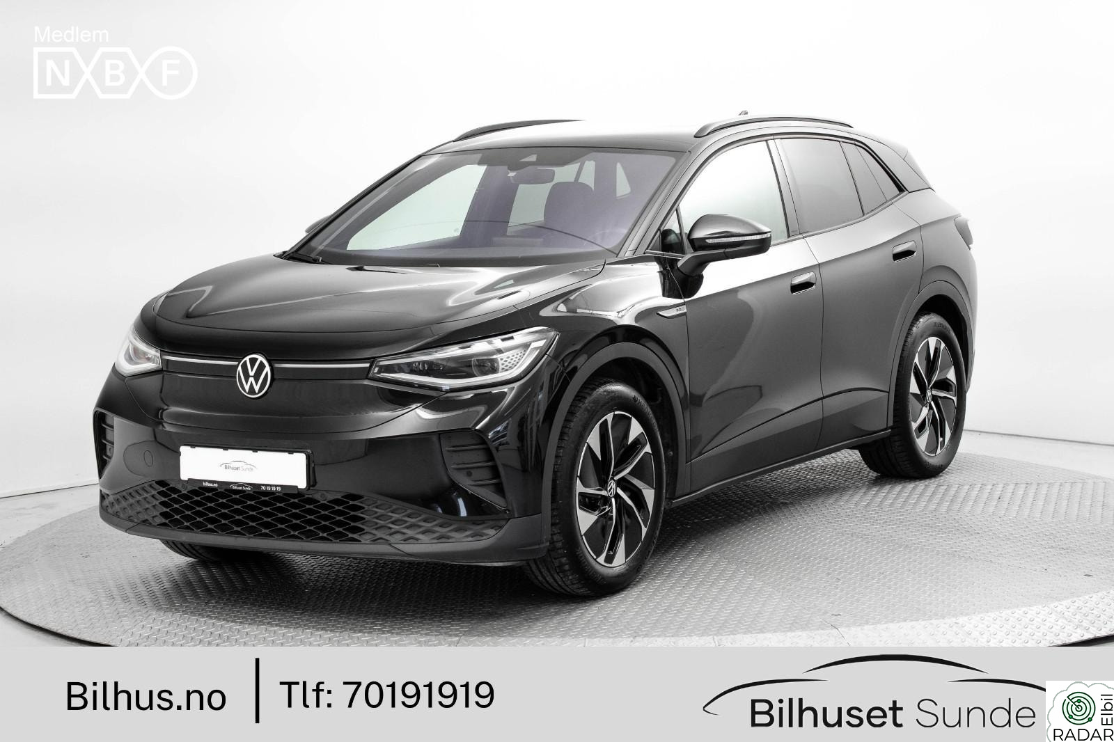 VOLKSWAGEN ID.4 PRO 150 KW PRO 204hk 515km Massasje,Krok,ACC,Matrix,R.Kam,Carplay+