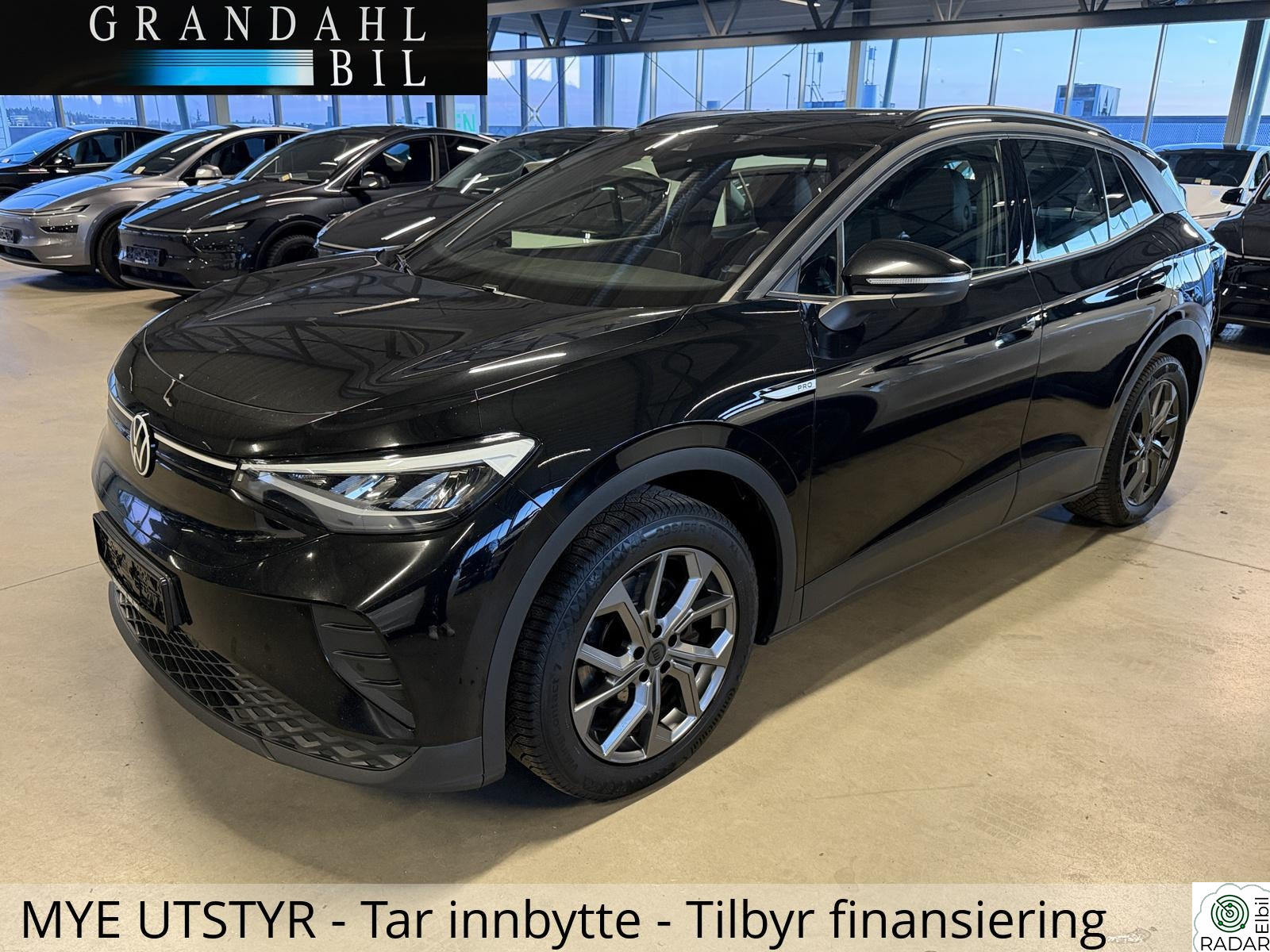 VOLKSWAGEN ID.4 PRO 150 KW 77 KWh - 204 HK - 514 WLTP rekkevidde - MYE UTSTYR