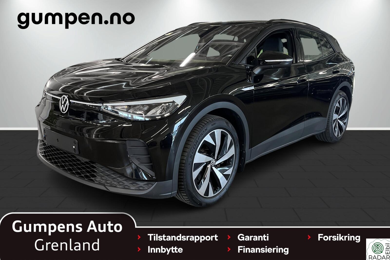 VOLKSWAGEN ID.4 PRO 150 KW pro          77kwh 204 hk Ad.cruise/R.kam/H.feste/+++