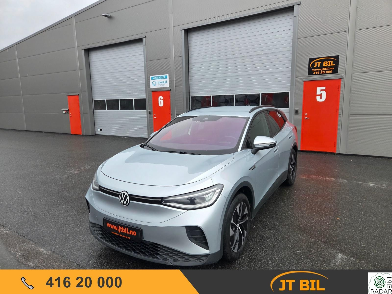 VOLKSWAGEN ID.4 PRO 150 KW 77Kvh Pro Matrix,varmepumpe,Del,skinn,H-feste,Garanti