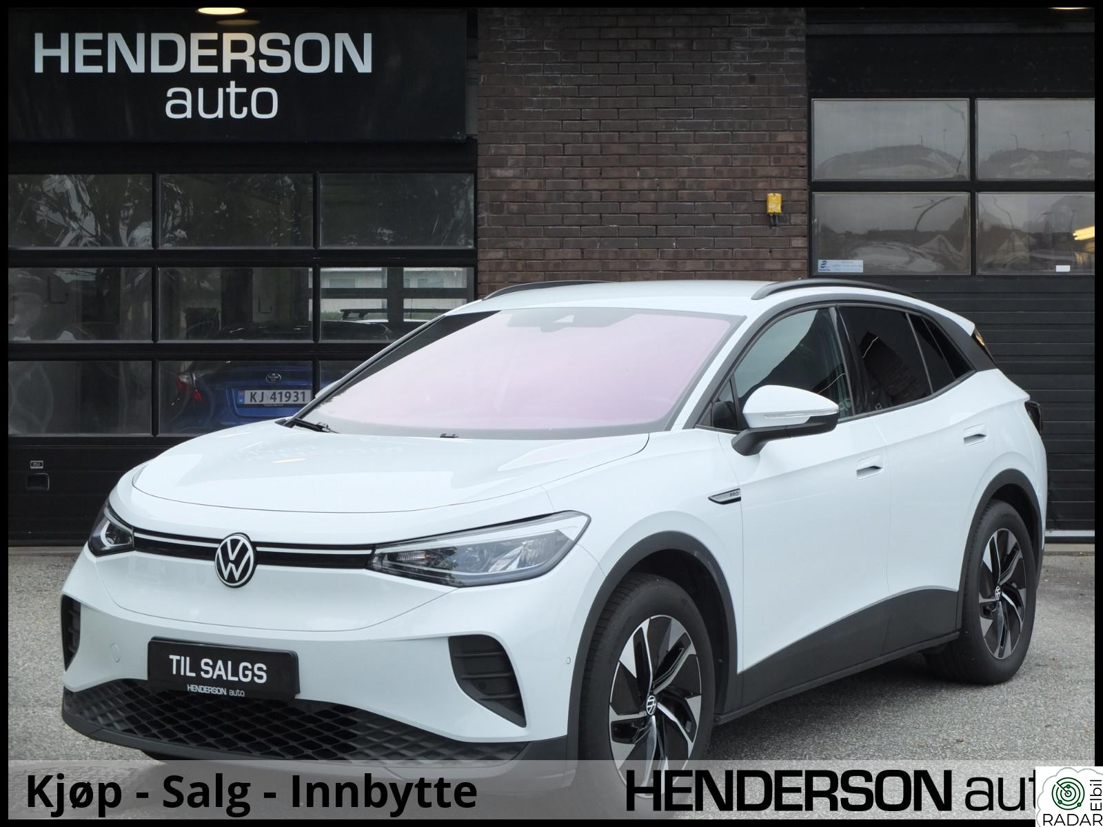 VOLKSWAGEN ID.4 PRO 128 KW 77KWH PRO Limited Norsk/Delskinn/Kamera/Krok/ACC/DAB++