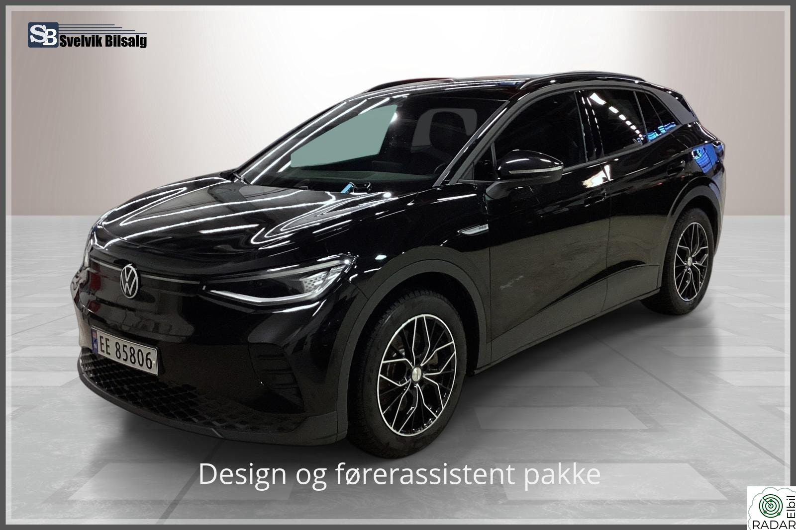 VOLKSWAGEN ID.4 PRO 128 KW PRO 77 Kwh 52 mil! Skinn og lyspakke
