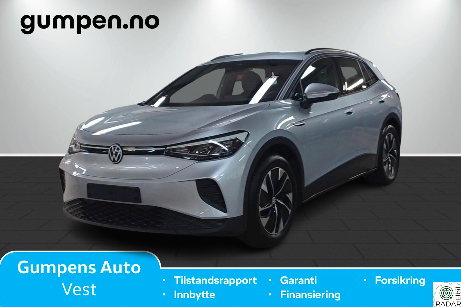 VOLKSWAGEN ID.4 PRO 128 KW Pro 77kwh - Som ny - Lav.km