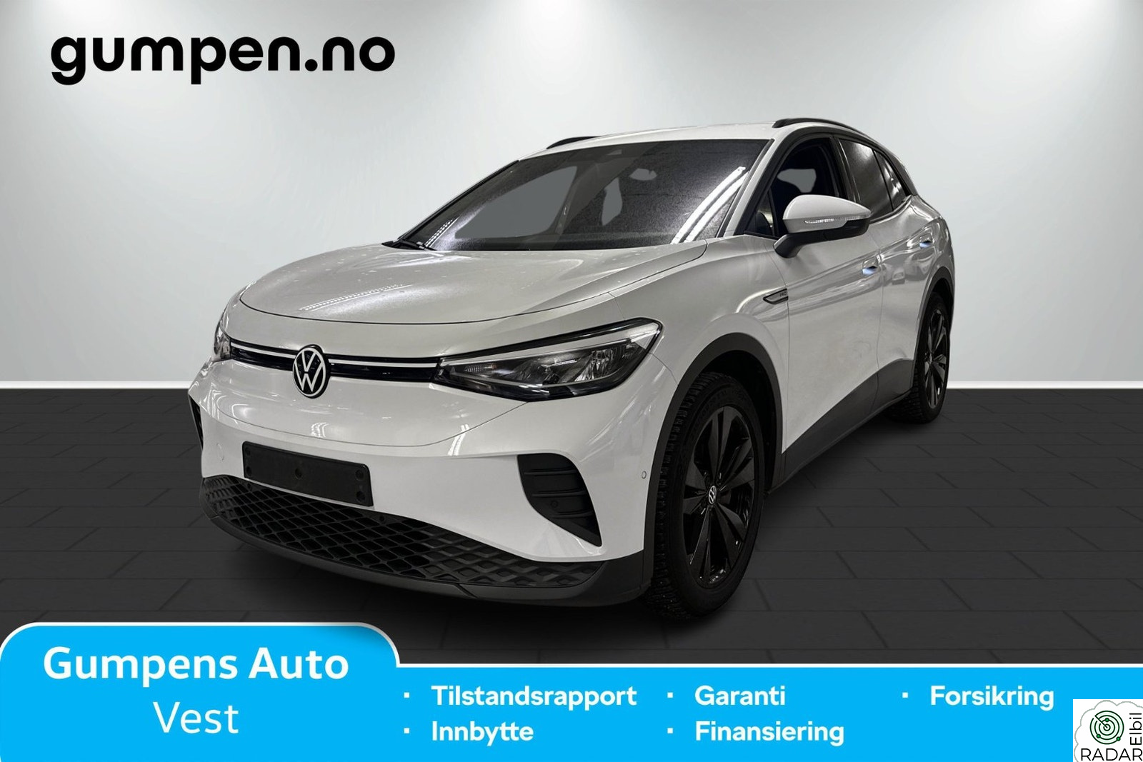 VOLKSWAGEN ID.4 PRO 128 KW Pro limited  77kwh 174hk, lav km, fint utstyrt
