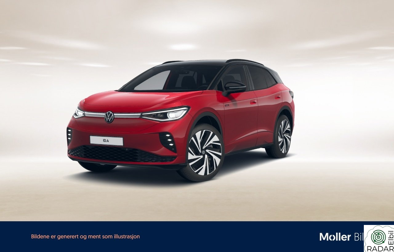 VOLKSWAGEN ID.4 GTX 250KW GTX 77kWh 340hk 4M - Matrix, R.Kam, Navi, Krok