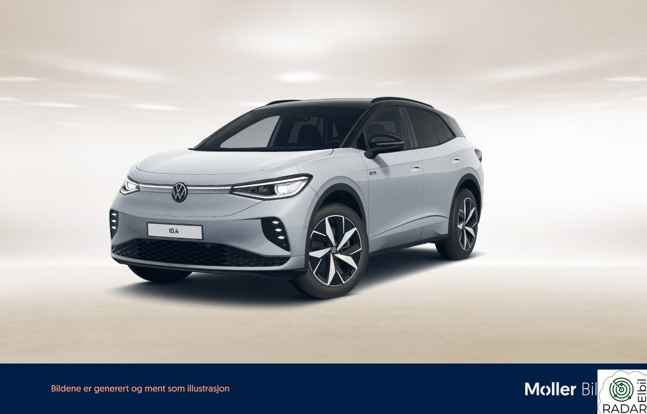VOLKSWAGEN ID.4 GTX 250KW GTX 4M 77kwh 340hk 75Jubileum -Matrix, R.Kam, ACC, Navi