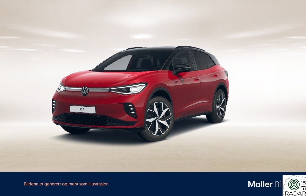 VOLKSWAGEN ID.4 GTX 250KW GTX 77kWh 340hk 4M - R.Kam, Matrix, Keyless, Krok, Navi