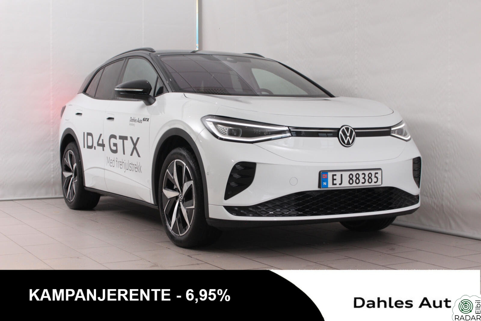 VOLKSWAGEN ID.4 GTX 250KW gtx 4m excl. 77kwh  340hk/ H&k/krok/ACC/360kam/ LAV KM