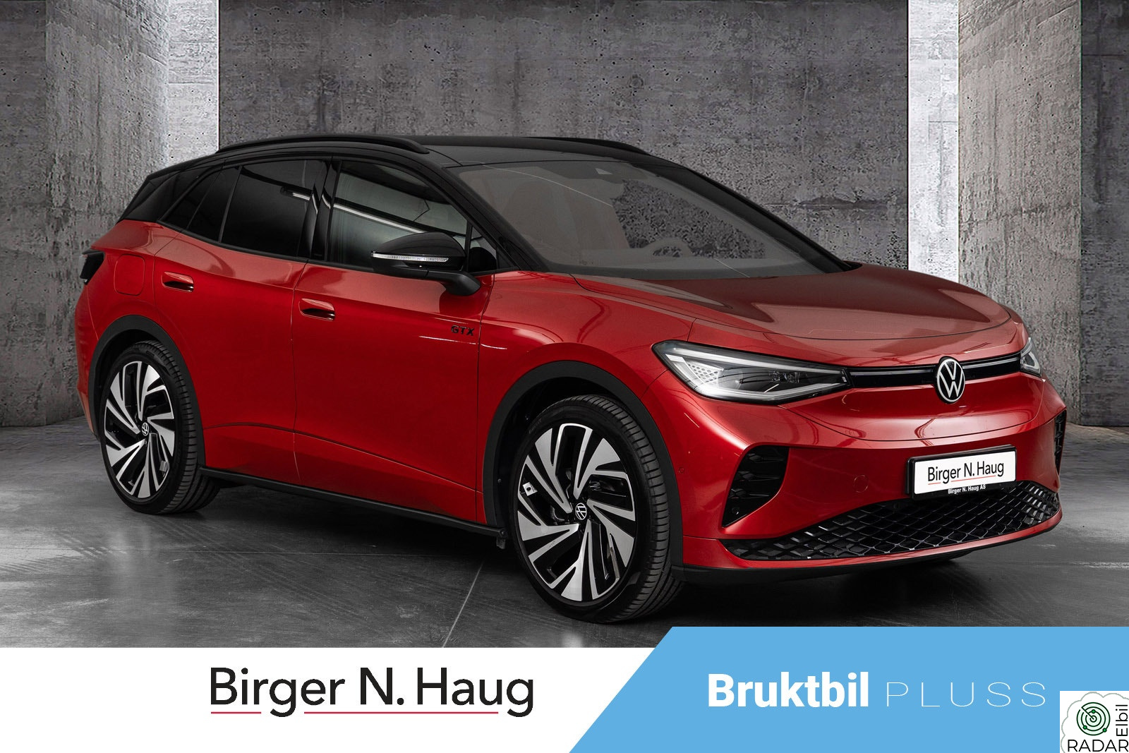 VOLKSWAGEN ID.4 GTX 250KW 77kWh 340hk 4Motion GODT UTSTYRT/SPAR MYE MOT NYBIL
