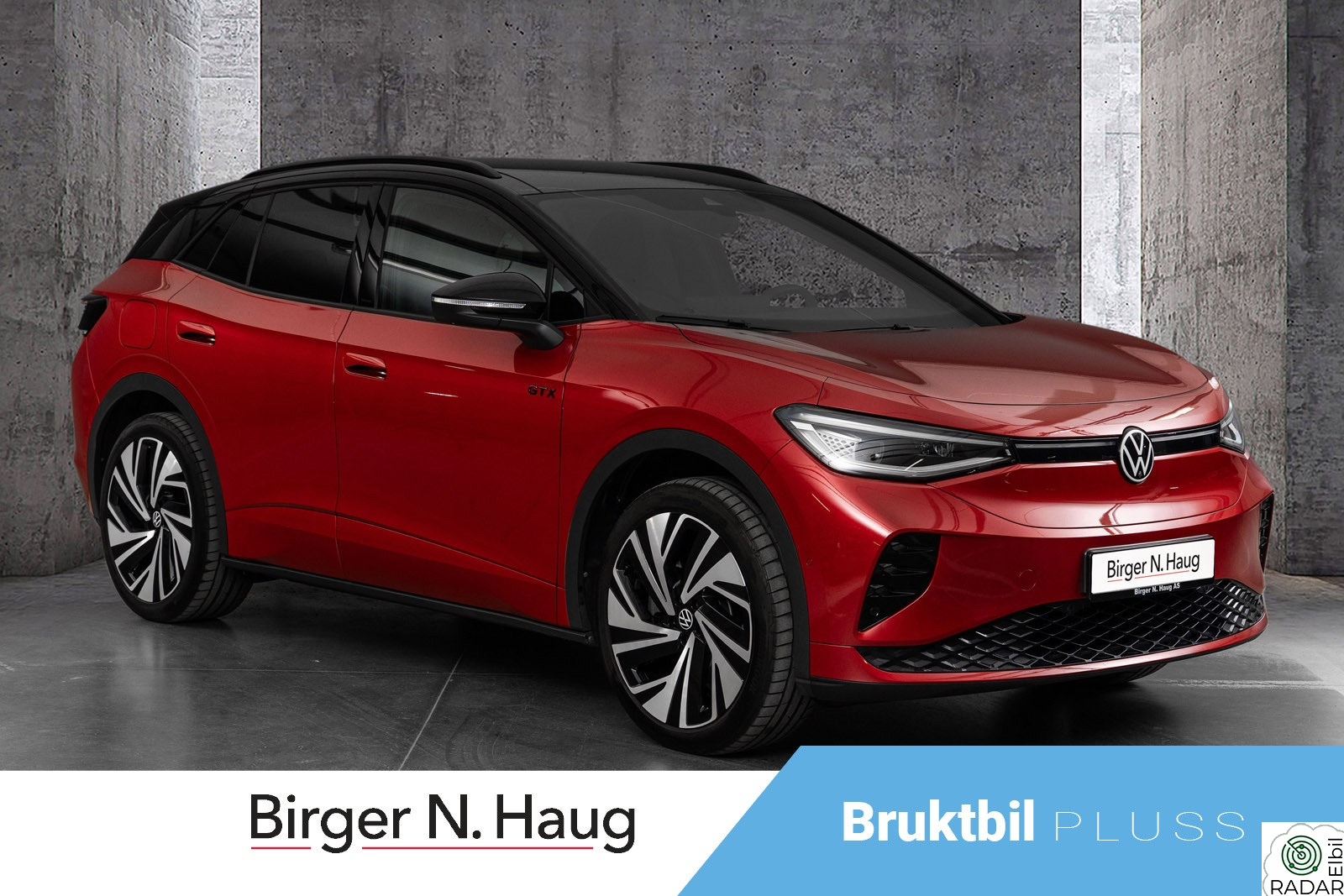 VOLKSWAGEN ID.4 GTX 250KW 77kWh 340hk 4Motion HUD-EL BAKLUKE-PANORAMA-360 KAMERA