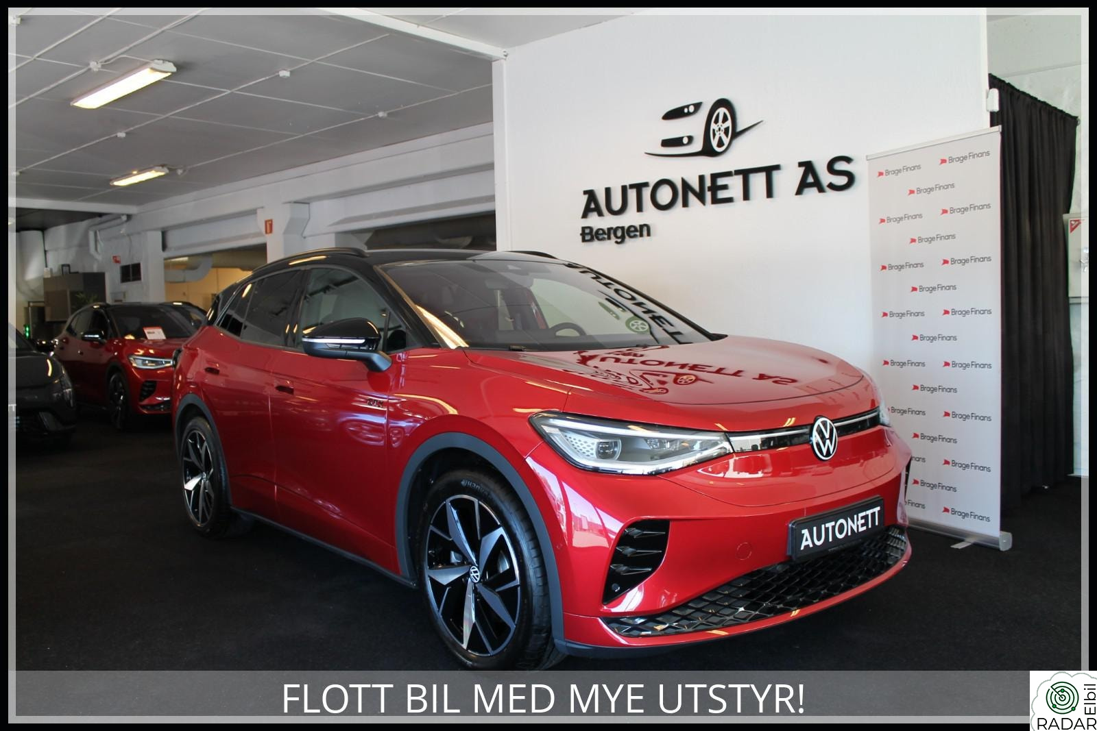 VOLKSWAGEN ID.4 GTX 250KW EL-H-FESTE,20"HJUL,NAV,KAM,ID LIGHT,VINTERHJUL+++
