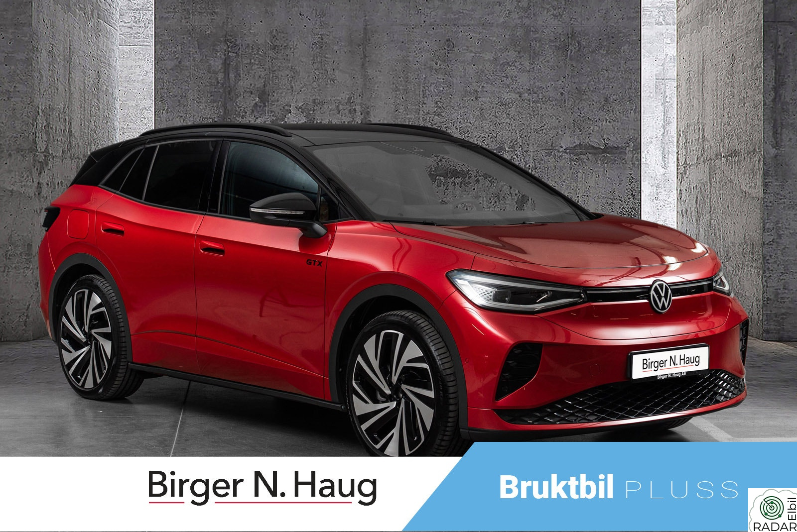 VOLKSWAGEN ID.4 GTX 250KW GTX 77kWh 340hk 4Motion