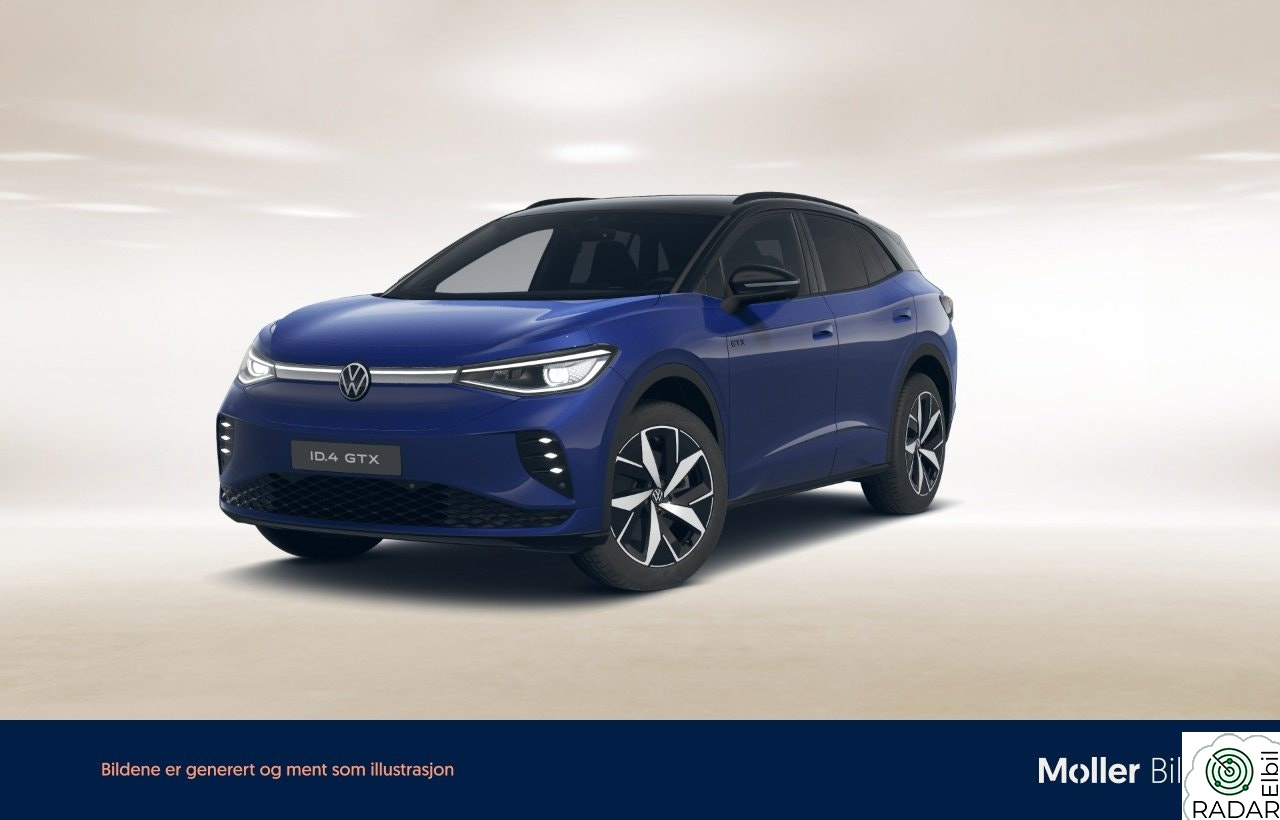 VOLKSWAGEN ID.4 GTX 250KW GTX 4M Excl. 79kWh 340hk - H/K, HUD, 360Kam, Matrix