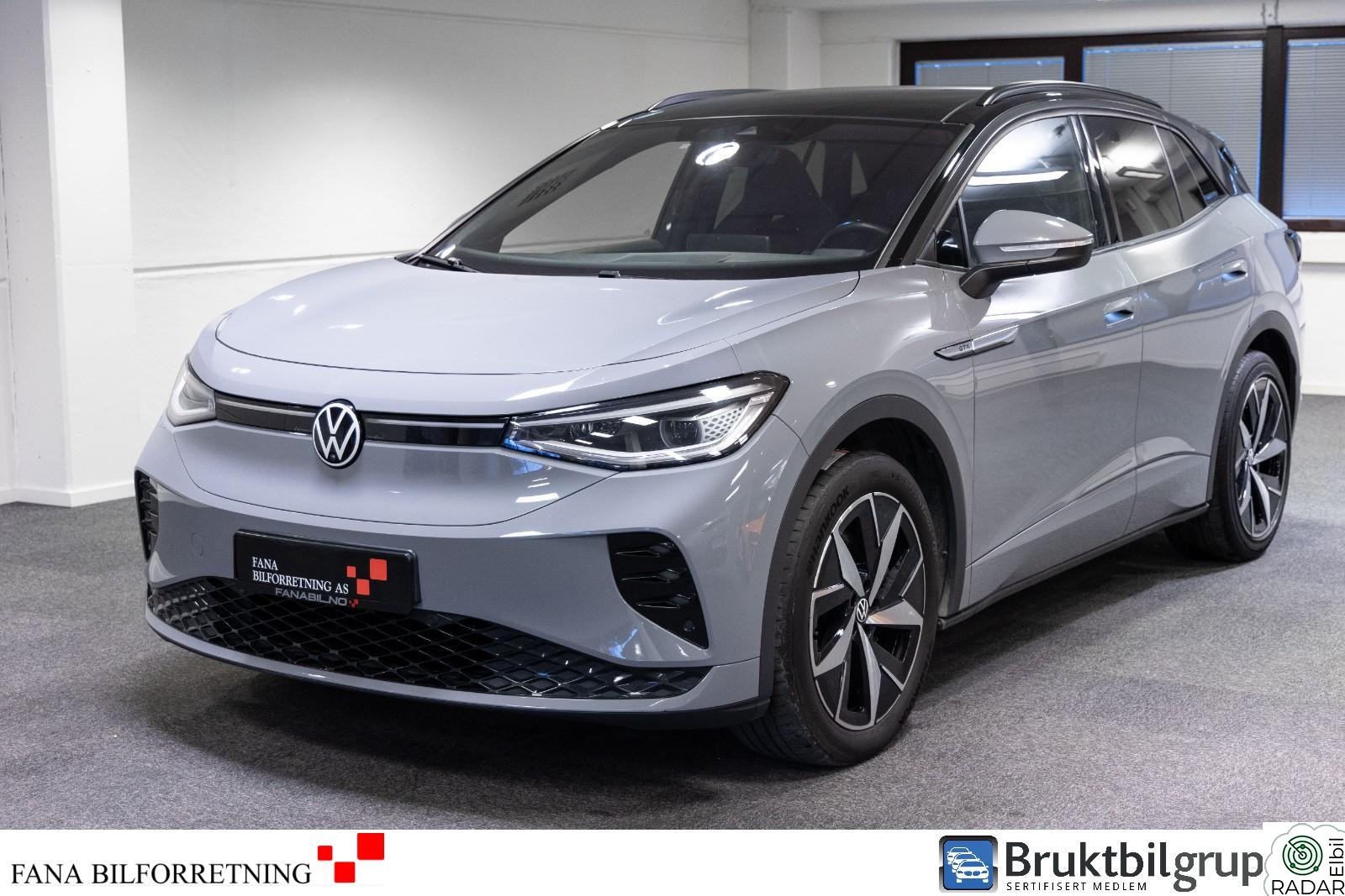 VOLKSWAGEN ID.4 GTX 220 KW 299hk 4M Top Sport/Panorama/Krok/Massasje/ACC/IQ Light