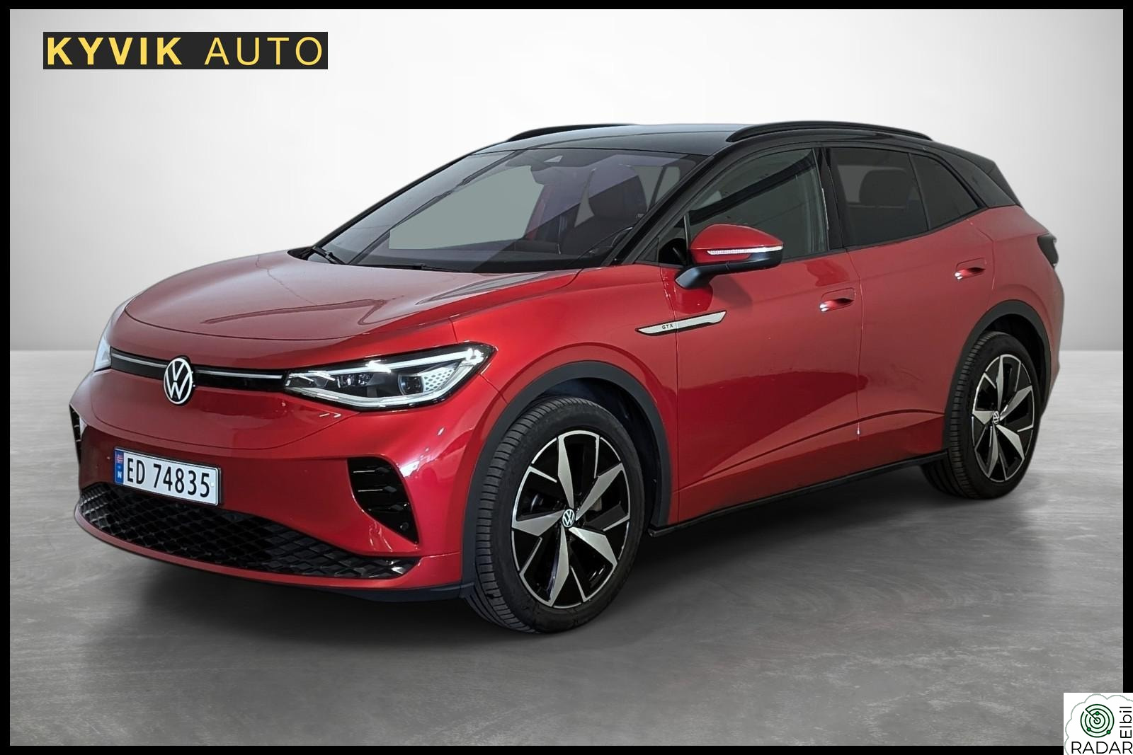 VOLKSWAGEN ID.4 GTX 220 KW 220 KW / 4MOTION / KROK / MATRIX LED / ACC / EU.28+++