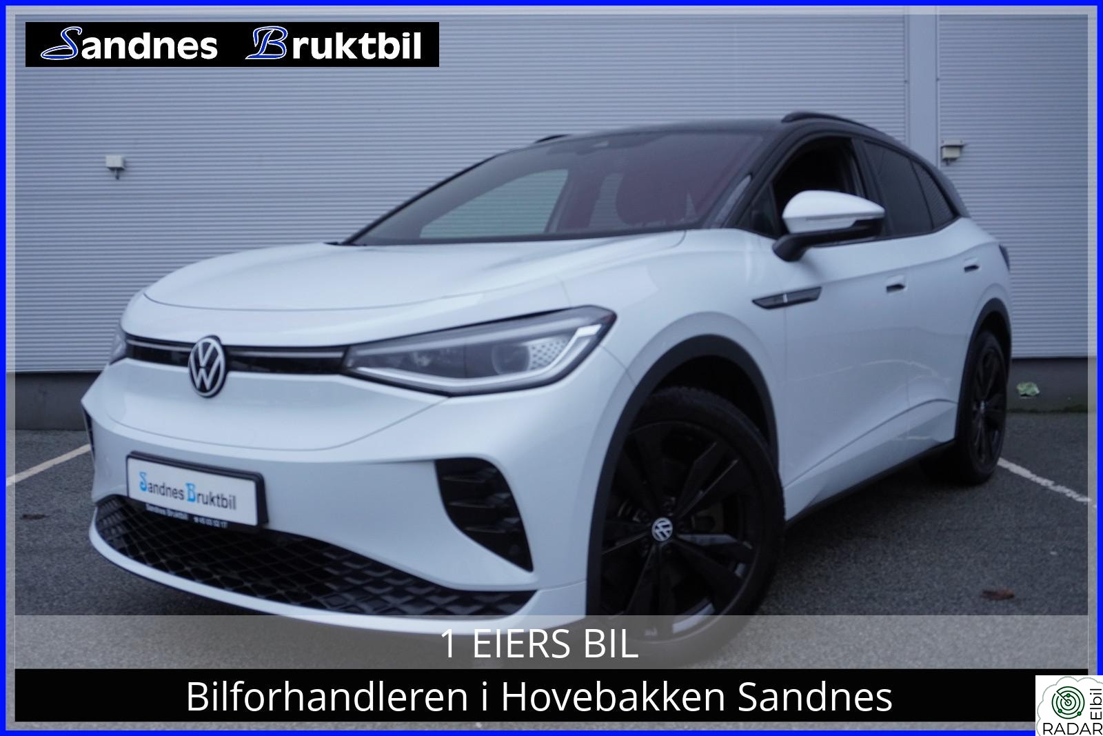 VOLKSWAGEN ID.4 GTX 220 KW 220KW DELSKINN,KROK,ACC,21",TLF,DAB,KAMERA,APP,LED