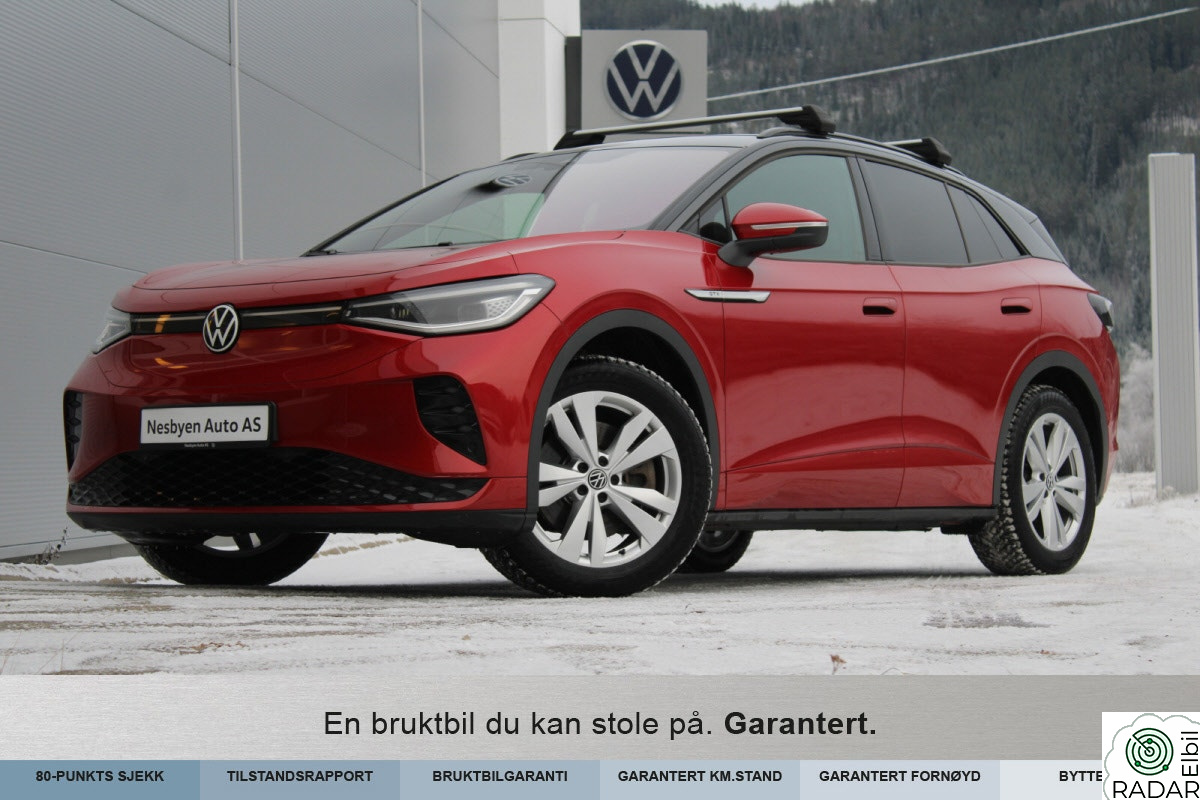 VOLKSWAGEN ID.4 GTX 220 KW Gtx LED-Matrix/Krok/Navi/App/Ny service++Hjemlevering?