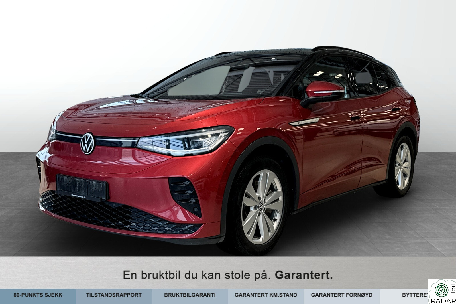VOLKSWAGEN ID.4 GTX 220 KW 77kwh 299hk LED-Matrix,Krok,360Cam,El.bakluke,Keyless++