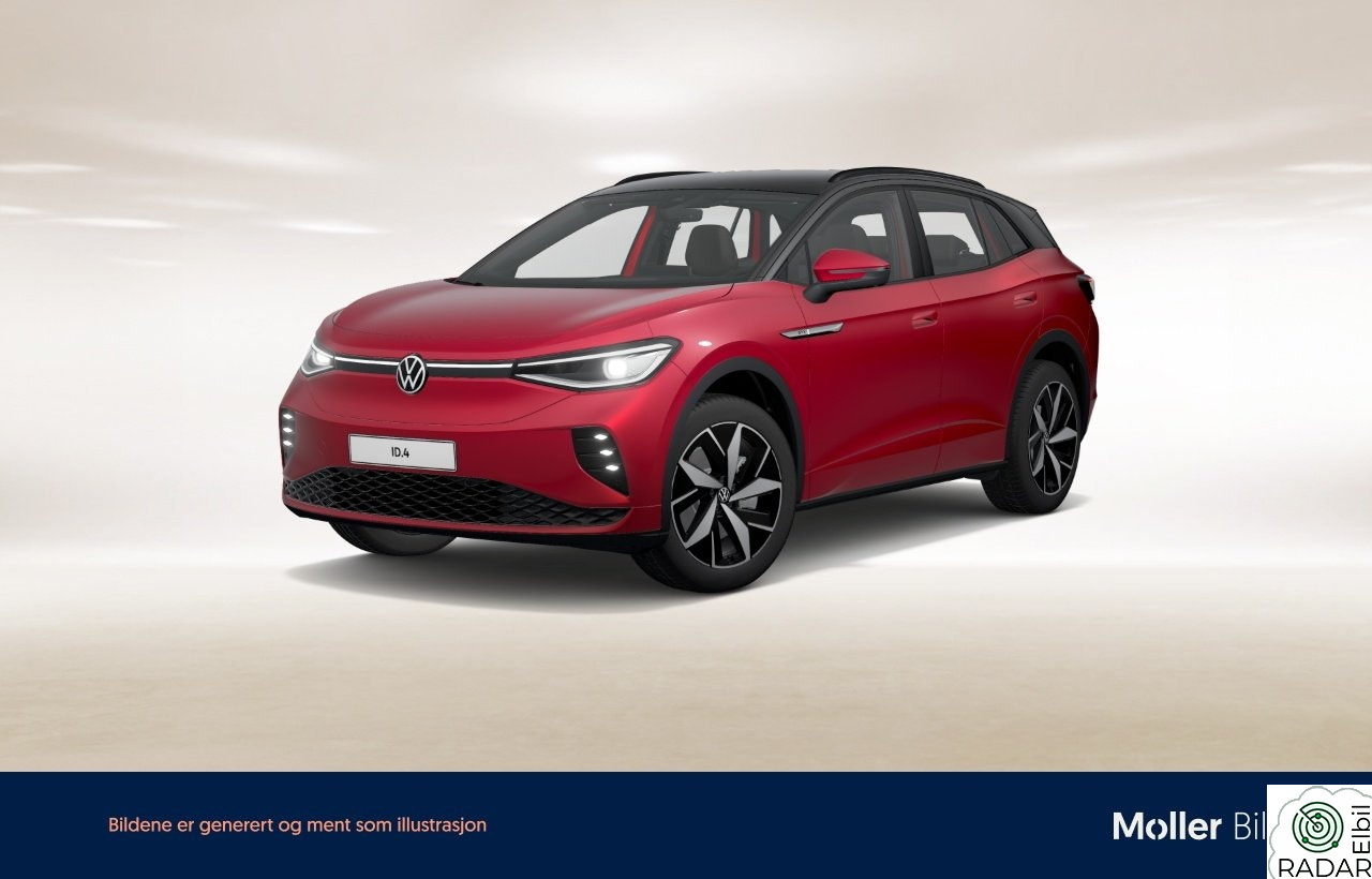VOLKSWAGEN ID.4 GTX 220 KW 77kWh 299hk 4M - HUD, 360Kam, Matrix, Keyless