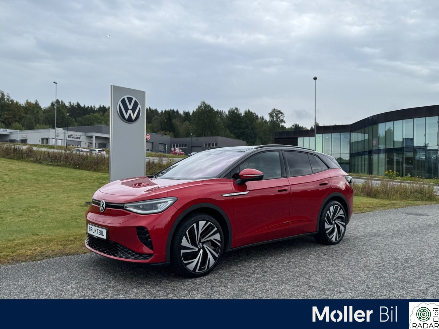 VOLKSWAGEN ID.4 GTX 220 KW GTX/ 299HK/ Kings Red/ 77kwh