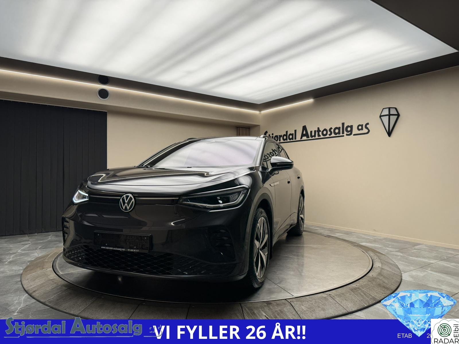 VOLKSWAGEN ID.4 GTX 220 KW Top Sport/Top-uts,DCC,Matrix,HUD,Navi,Krok,Norsk,1 eier