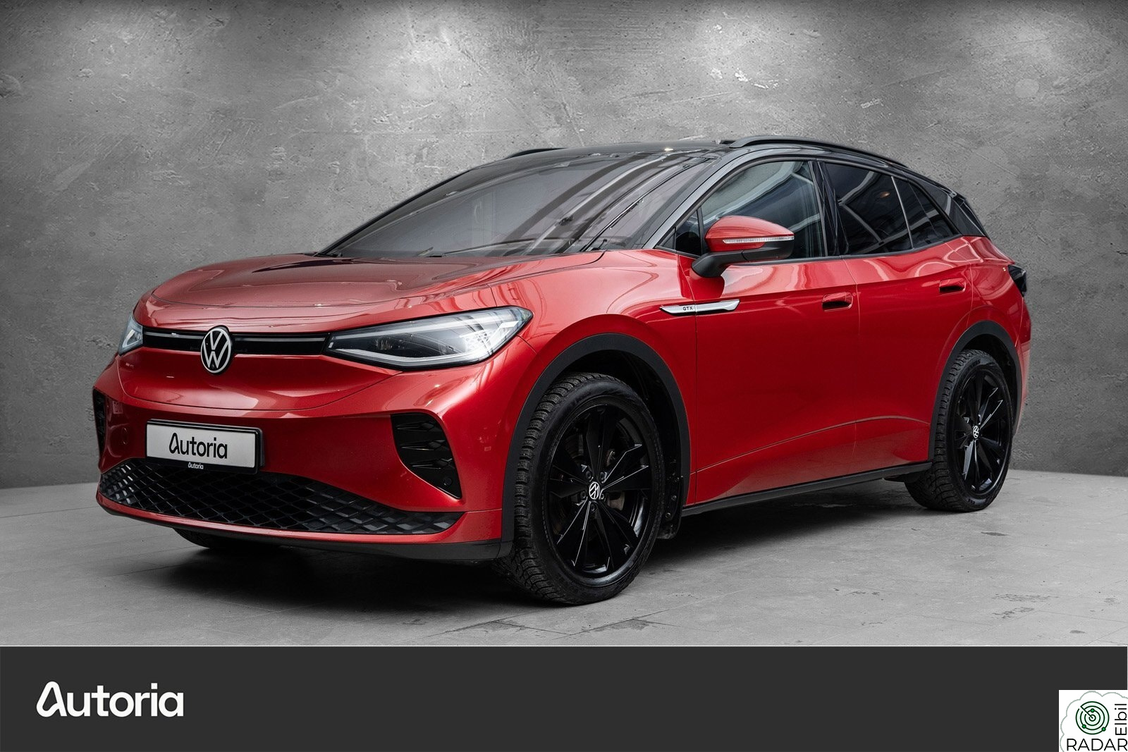 VOLKSWAGEN ID.4 GTX 220 KW HUD/glasstak/topsport/matrix/krok/360kamera/elbakluke+