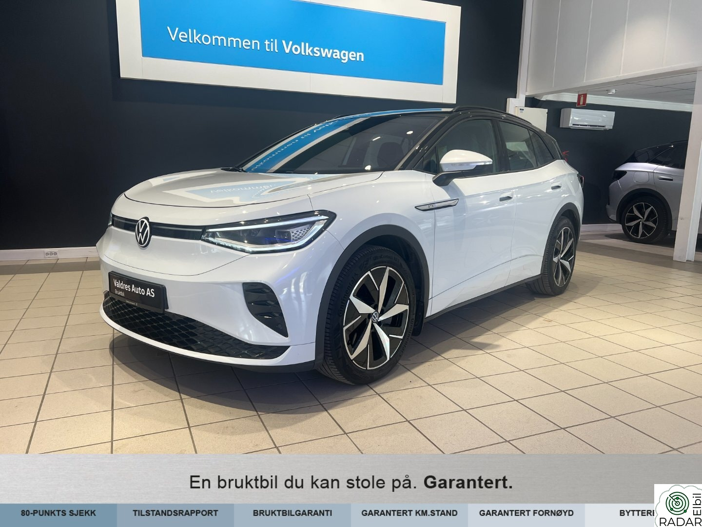 VOLKSWAGEN ID.4 GTX 220 KW GTX 4motion 77kWh MATRIX KROK R.KAM VARMEPUMPE GARANTI